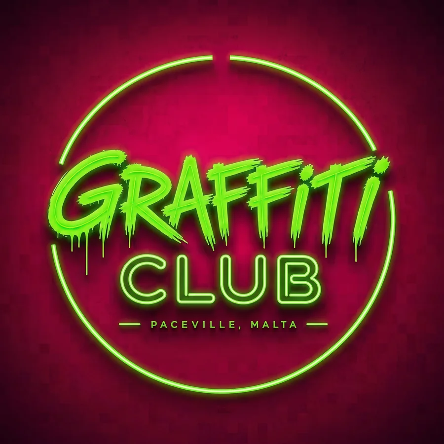 Graffiti Club neon sign